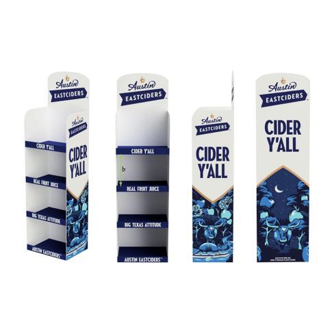 Case Stacker with Shelves