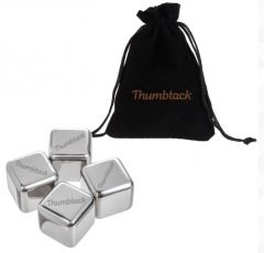 Stainless Steel Whiskey Cube Set