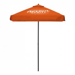 6 ft Square Market Premium Umbrella with Valance