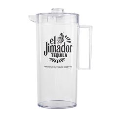 Clear Plastic Pitcher with Lid