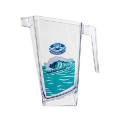 Clear Plastic Square Pitcher