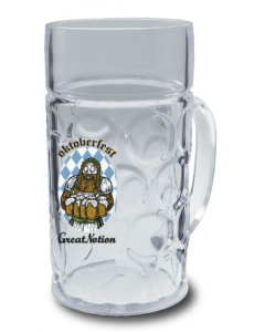 Plastic German Mug with Handle